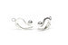 Sterling Silver Clip On Earrings with Loop for Jewellery Making