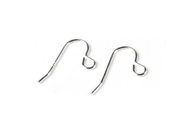  Sterling Silver Ear Wires for Jewellery Making