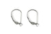 Sterling Silver Safety Catch Ear Wires for Jewellery Making