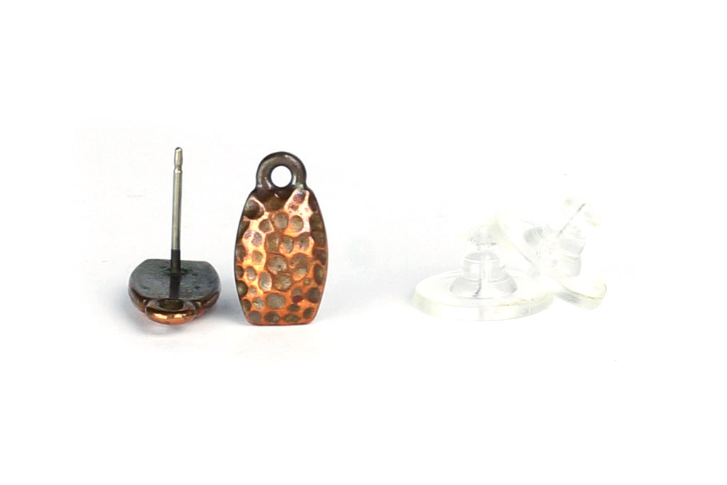 Kerrie Berrie Copper Decorative Studs with Loop