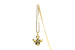 Gold-Plated Bee Necklace – 16-inch