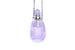 Kerrie Berrie Amethyst Perfume Bottle Necklace with Silver Chain
