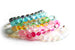 Kerrie Berrie Austrian Glow Glass Bead Bracelet Choice of Colours