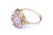 Druzy Crystal Gold Wire-wrapped Ring – CHOICE OF COLOURS