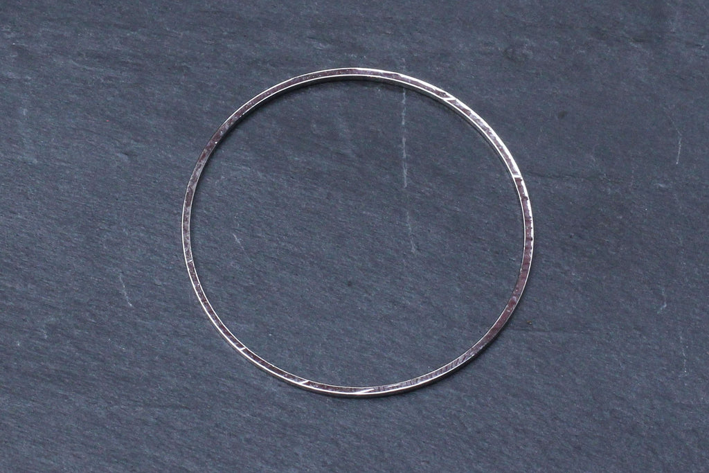 Kerrie Berrie Silver Rhodium Brass Geometric Circle Shape for Jewellery Making