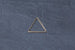 Kerrie Berrie Gold Triangle Geometric Link for Jewellery Making