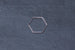 Kerrie Berrie Silver Rhodium Brass Geometric Hexagon Shape for Jewellery Making