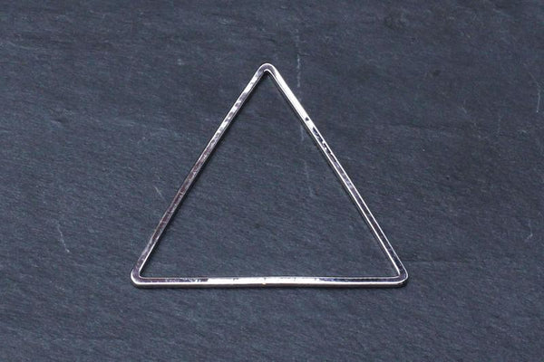 Kerrie Berrie Silver Rhodium Brass Geometric Triangle Shape for Jewellery Making