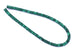Malachite Semi-precious strand of 2 x 8mm disc beads for jewellery making