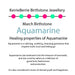 March Birthstone Jewellery - Aquamarine