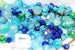 Medium Bead Jewellery Kit Jar in 'Ocean'