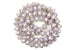 Kerrie Berrie 10mm x 6mm Faceted Crystal Glass Beads in Pastel Lilac