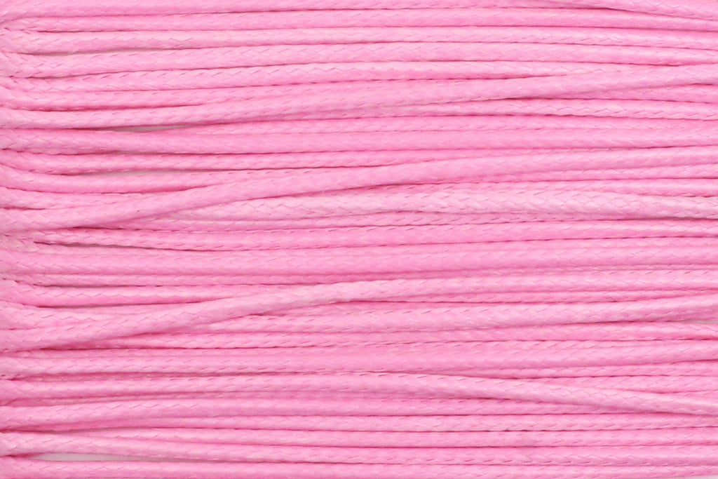 Fine Cotton Cord in Pink - 1mm (5 metres) for Beading, Jewellery Making and Macrame