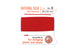 Red – Griffin 100% Natural Silk (2m, 1 needle)