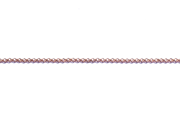 Double Round Link Chain - Rose Gold (Tarnish Resistant)