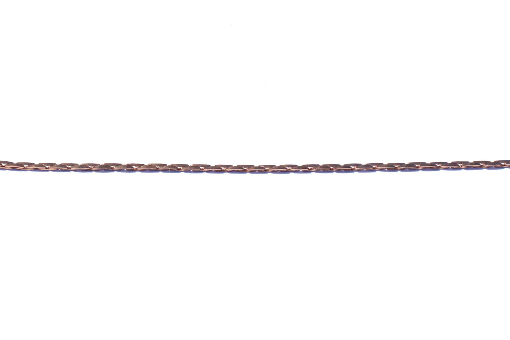Herringbone / Crimpable Chain - Rose Gold (Tarnish Resistant)