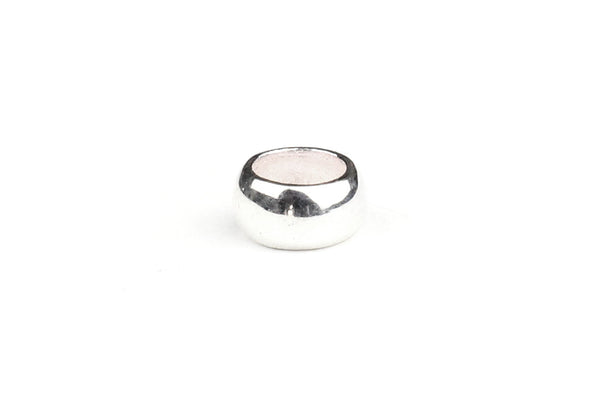 Sterling Silver Spacer Bead – 9mm x 5mm (1pcs)