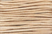 Sand / Beige Waxed Cotton - 2mm (5 metres)