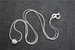Sterling Silver Cubic Zirconia Necklace (Alternative for April Birthstone)