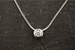 Sterling Silver Cubic Zirconia Pendant Bead – 4mm x 5mm