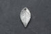 Silver Leaf Charm – 25mm x 13mm