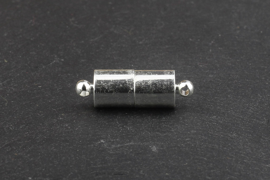 Kerrie Berrie Silver Spherical Round Magnetic Necklace or Bracelet Clasps for Jewellery Making