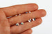 Sterling Silver Tiny Stud Earrings