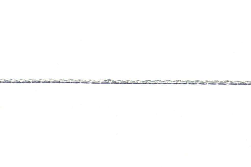 Herringbone / Crimpable Chain - Silver (Tarnish Resistant)