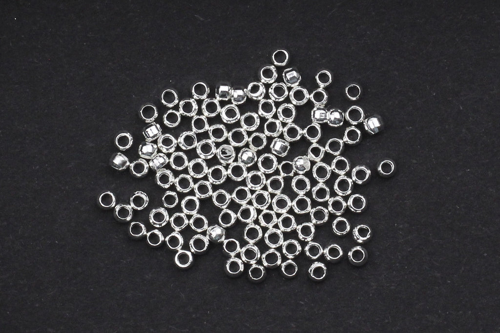 Silver Bead Crimps – Size 1 (2g)