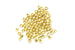 Gold Bead Crimps – Size 2 (2g - approx. 70pcs)