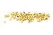 Gold Bead Crimps – Size 3 (2g - approx. 70pcs)