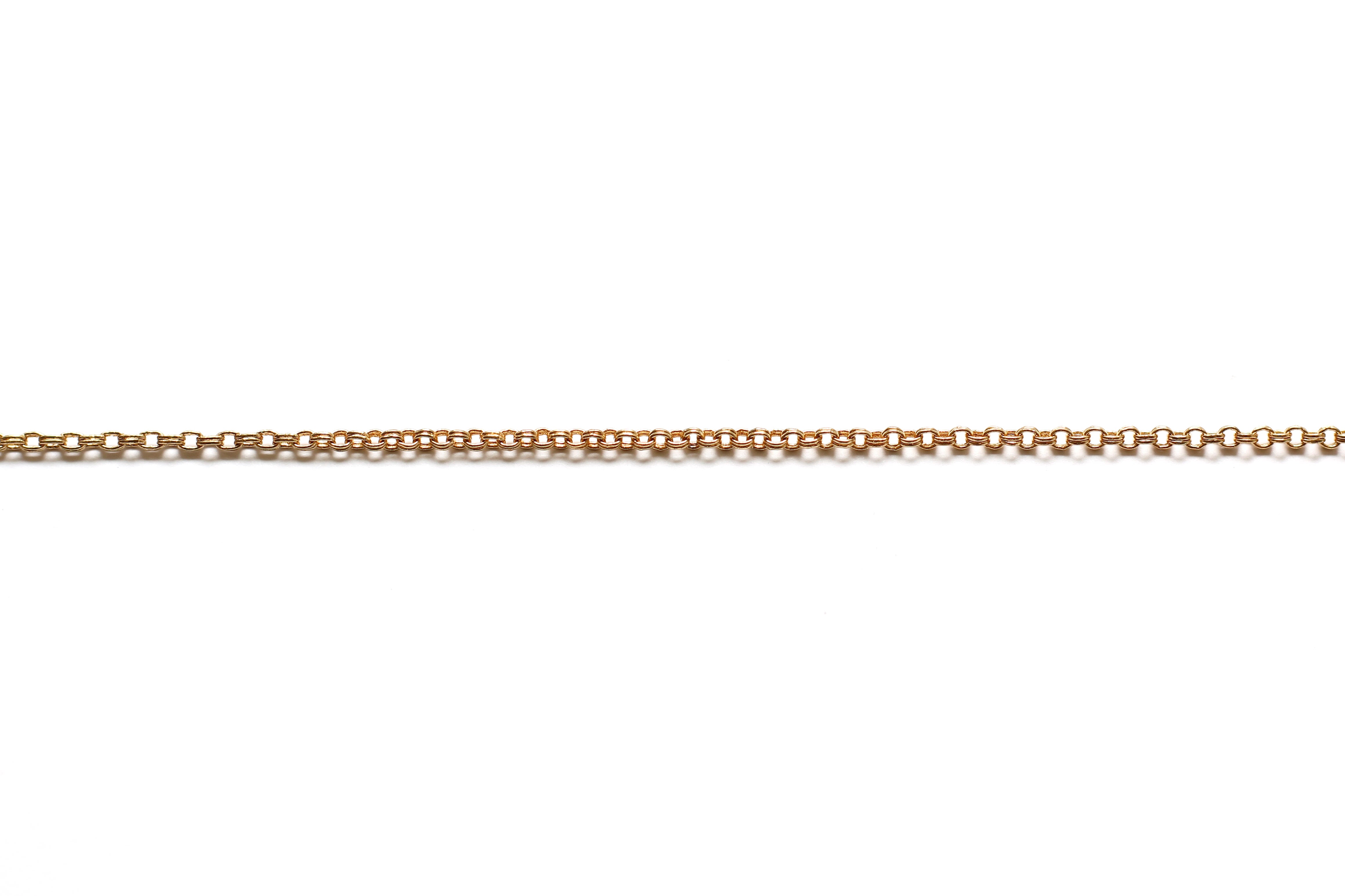 Double Round Link Chain - Rose Gold (Tarnish Resistant)