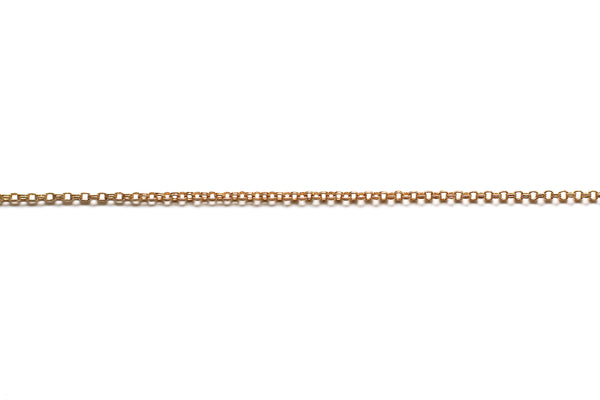 Double Round Link Chain - Gold (Tarnish Resistant)