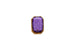 Geometric Faceted Rectangle Shaped Acrylic Link Bead for jewellery making.